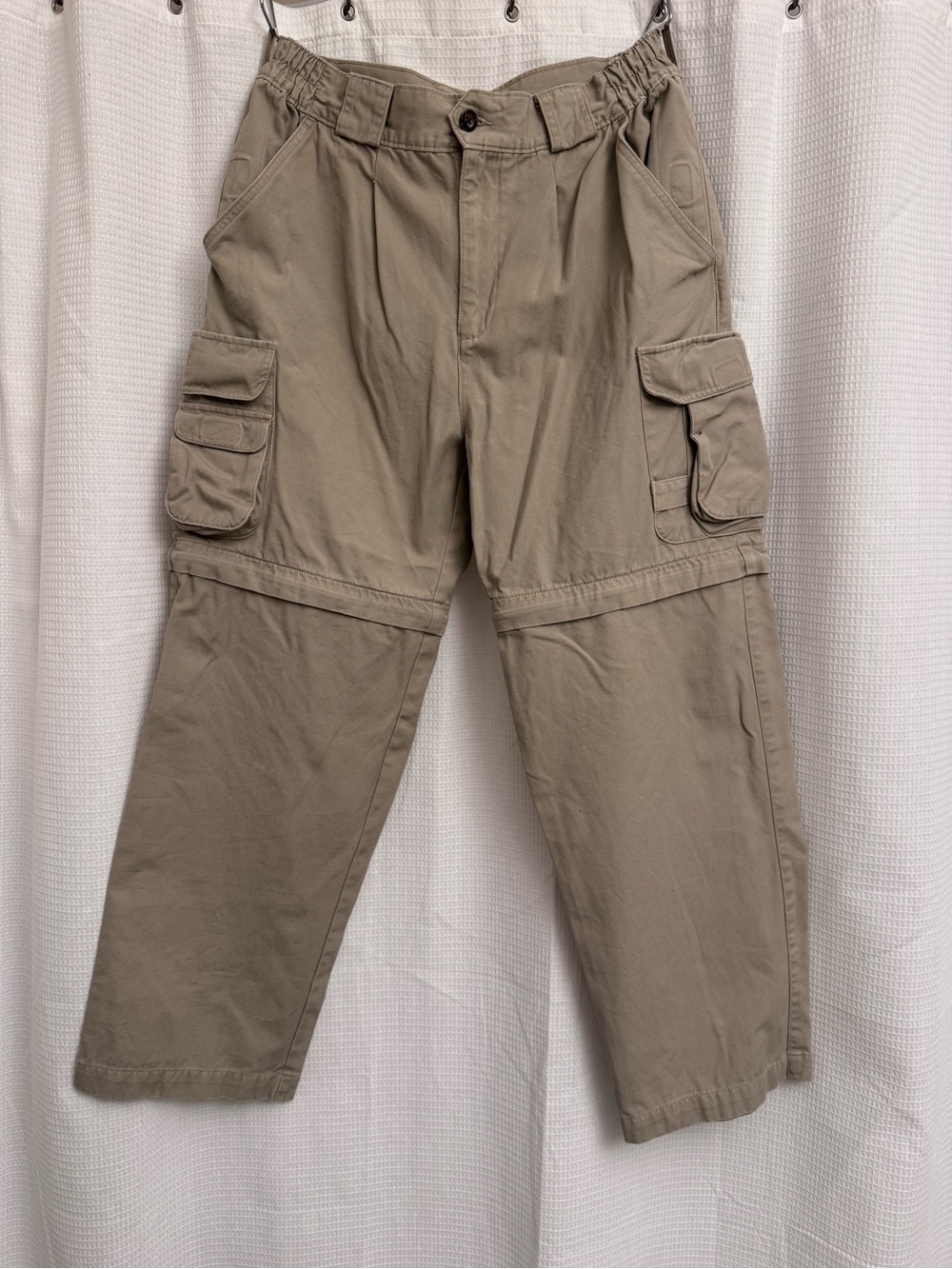 Title: Convertible Cargo Technical Pants (Khaki)